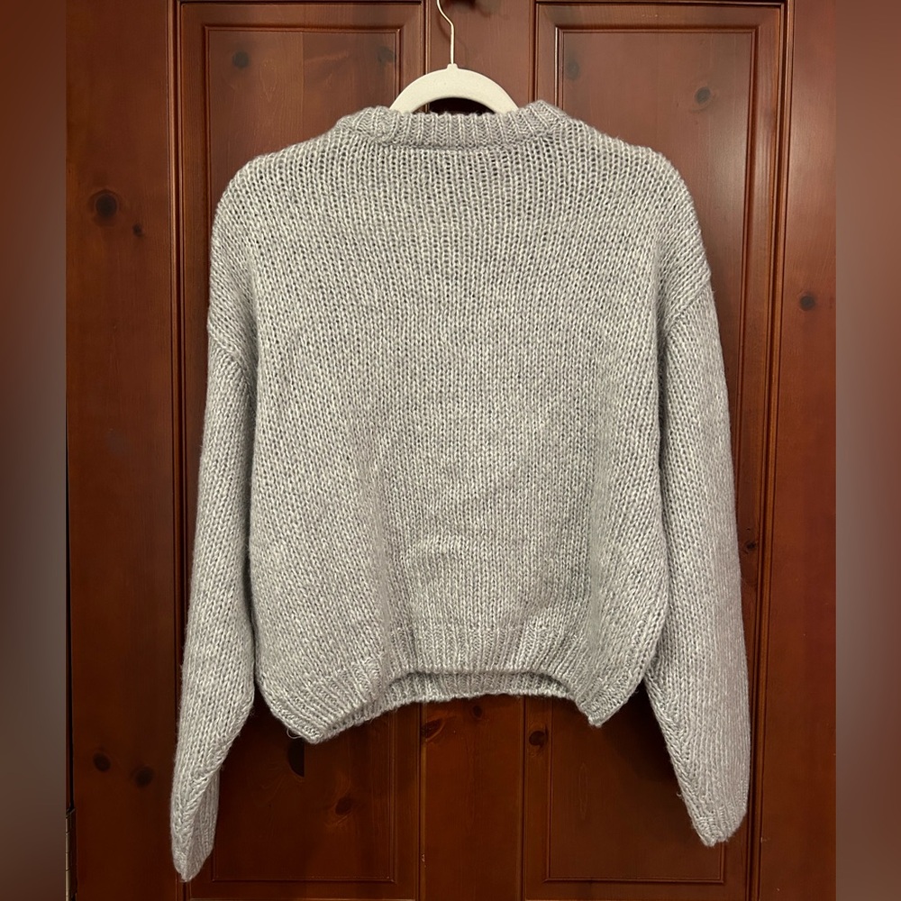 H&M Grey Ribbed Sweater - Picture 4 of 5